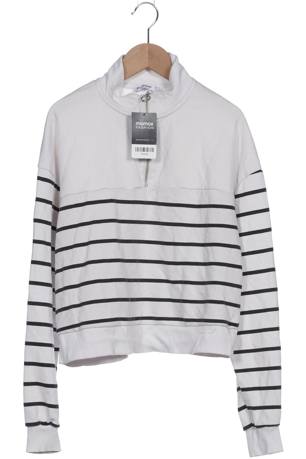 

Stradivarius Damen Sweatshirt, weiß