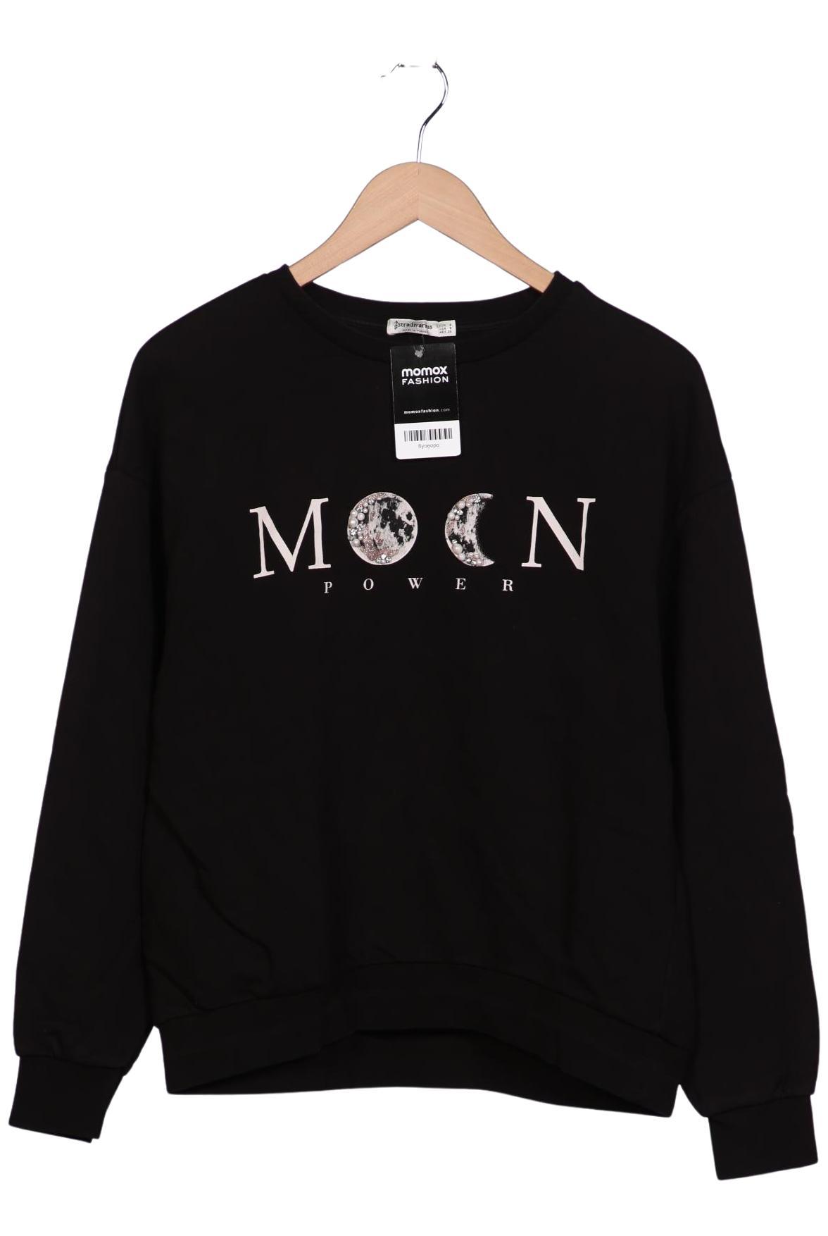 

Stradivarius Damen Sweatshirt, schwarz, Gr. 36