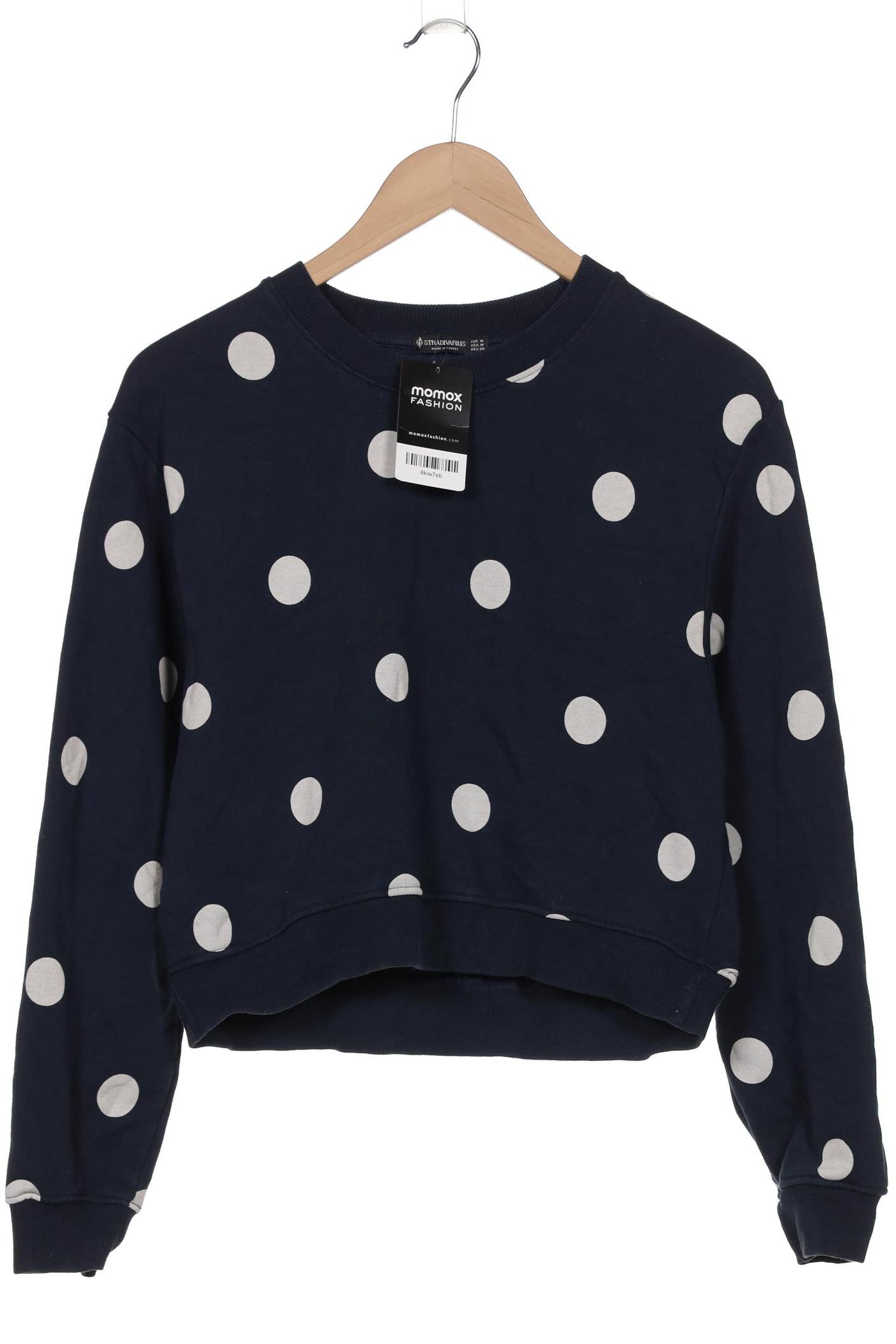 

Stradivarius Damen Sweatshirt, marineblau, Gr. 38