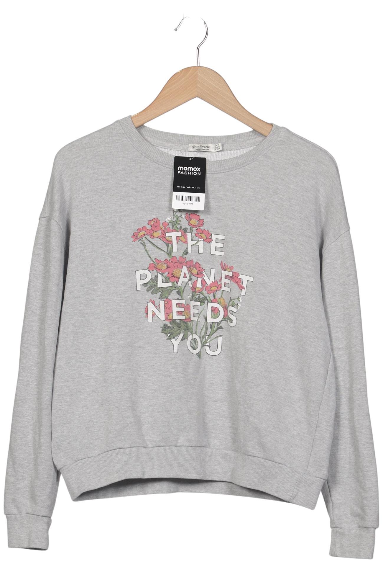 

Stradivarius Damen Sweatshirt, grau, Gr. 36