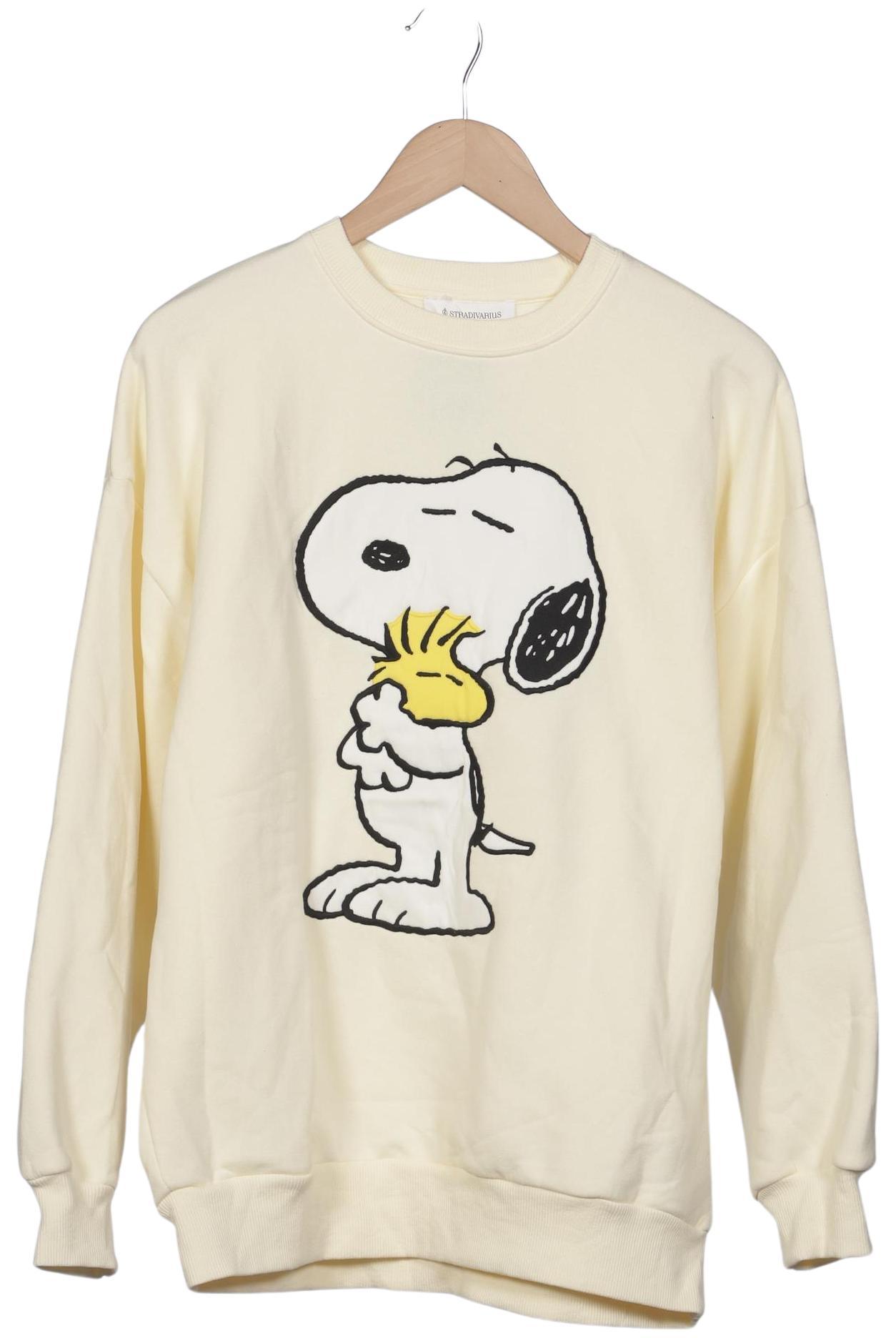 

Stradivarius Damen Sweatshirt, cremeweiß, Gr. 36