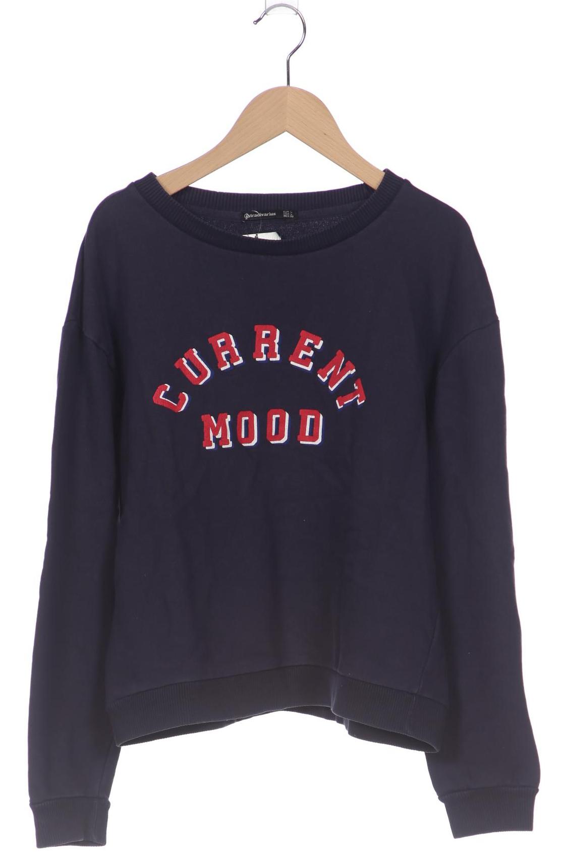 

Stradivarius Damen Sweatshirt, marineblau, Gr. 42