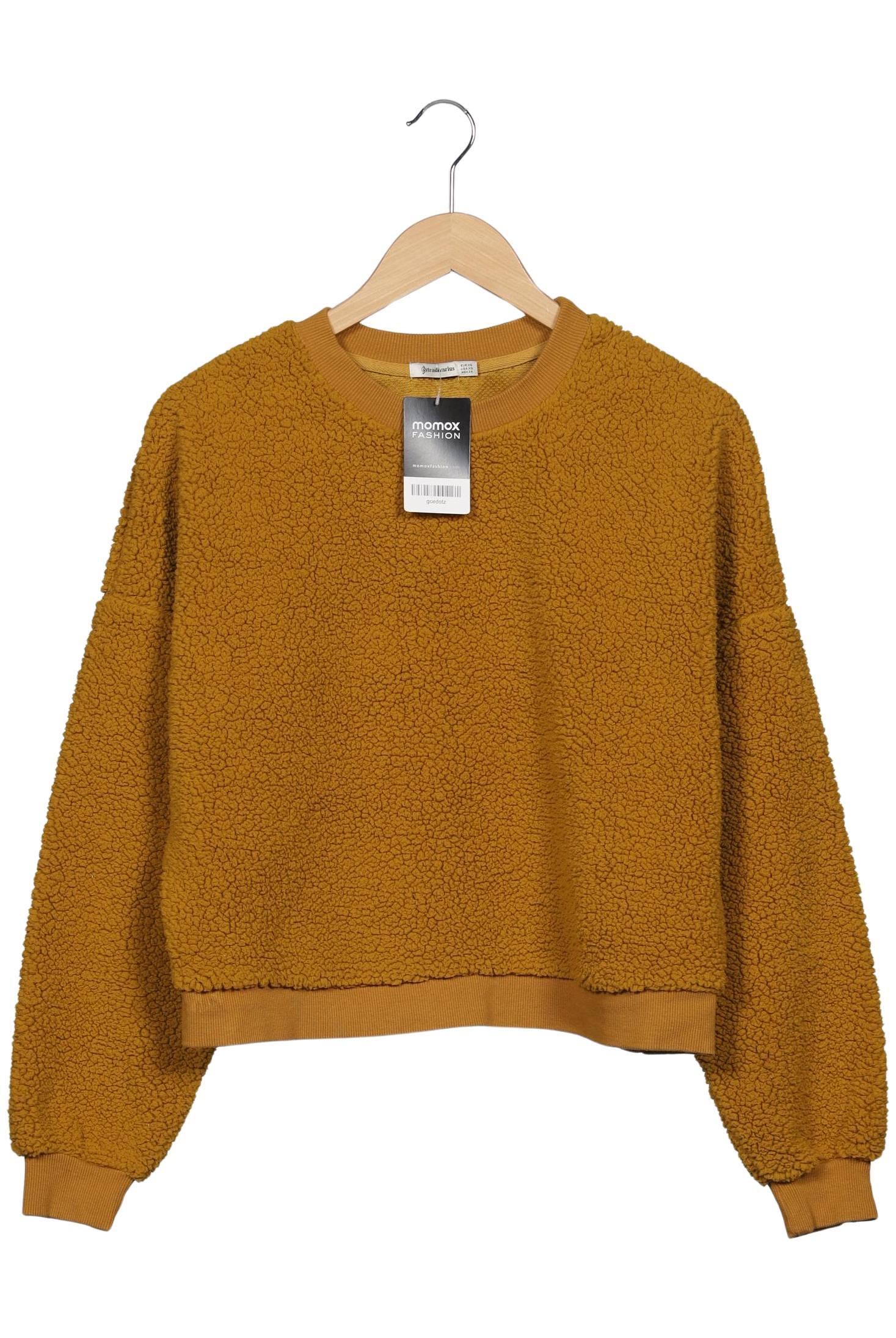 

Stradivarius Damen Sweatshirt, gold, Gr. 34