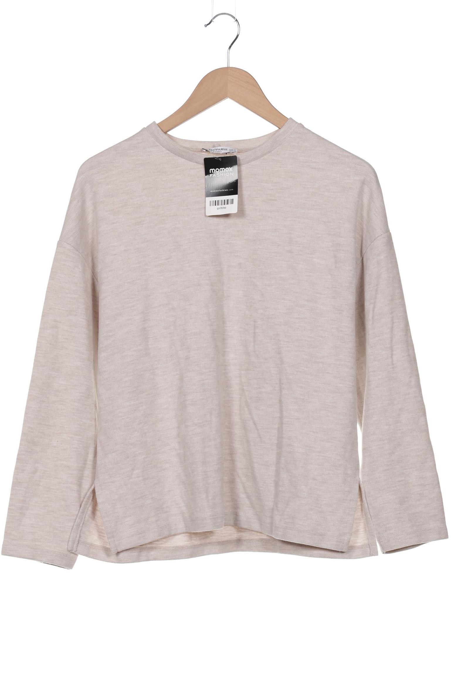 

Stradivarius Damen Sweatshirt, beige, Gr. 36
