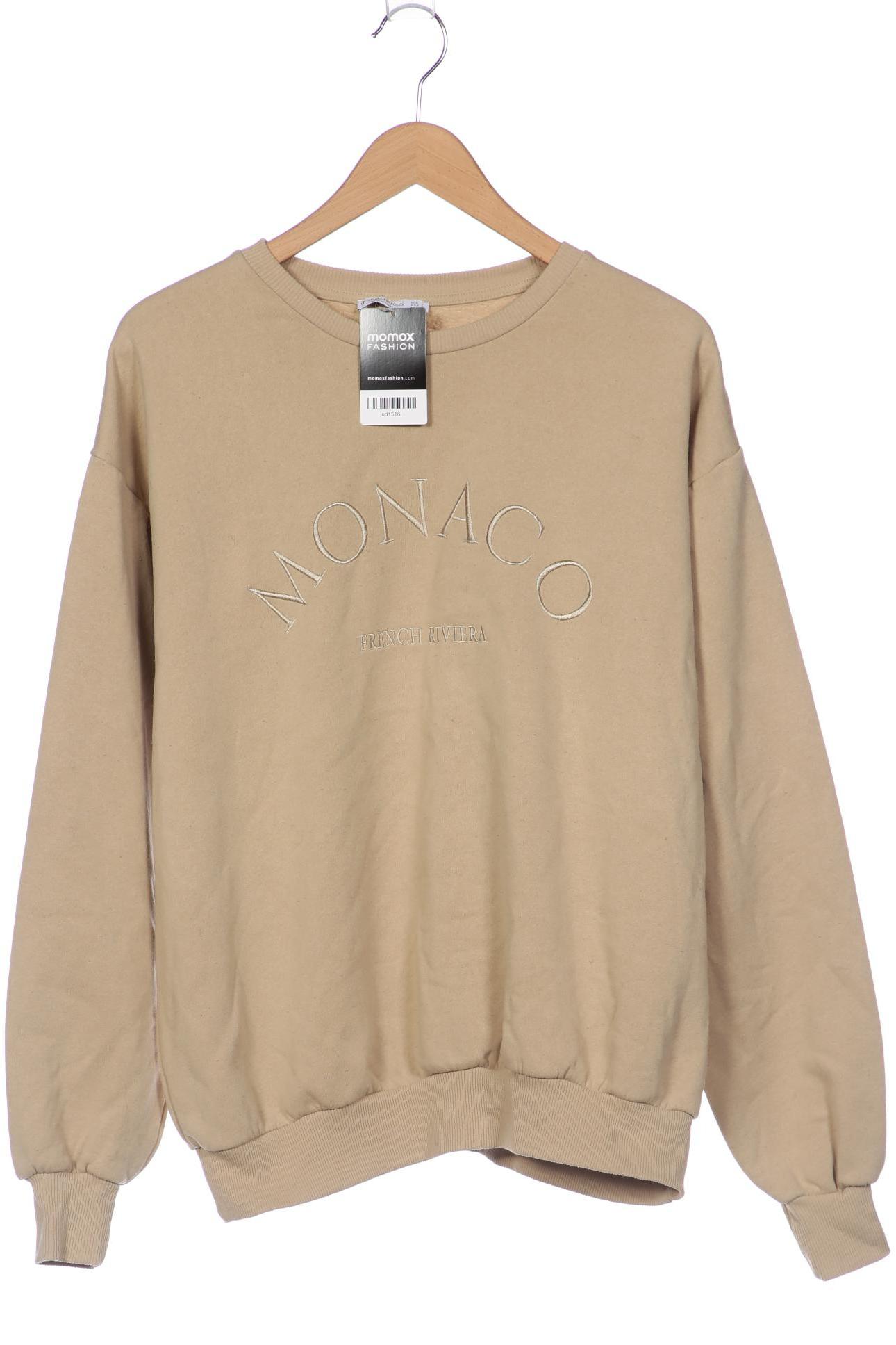 

Stradivarius Damen Sweatshirt, beige, Gr. 36
