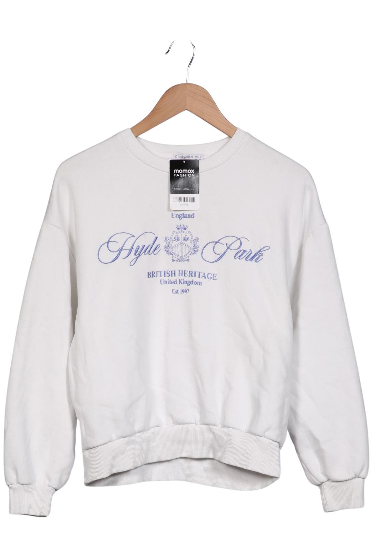 

Stradivarius Damen Sweatshirt, cremeweiß, Gr. 36