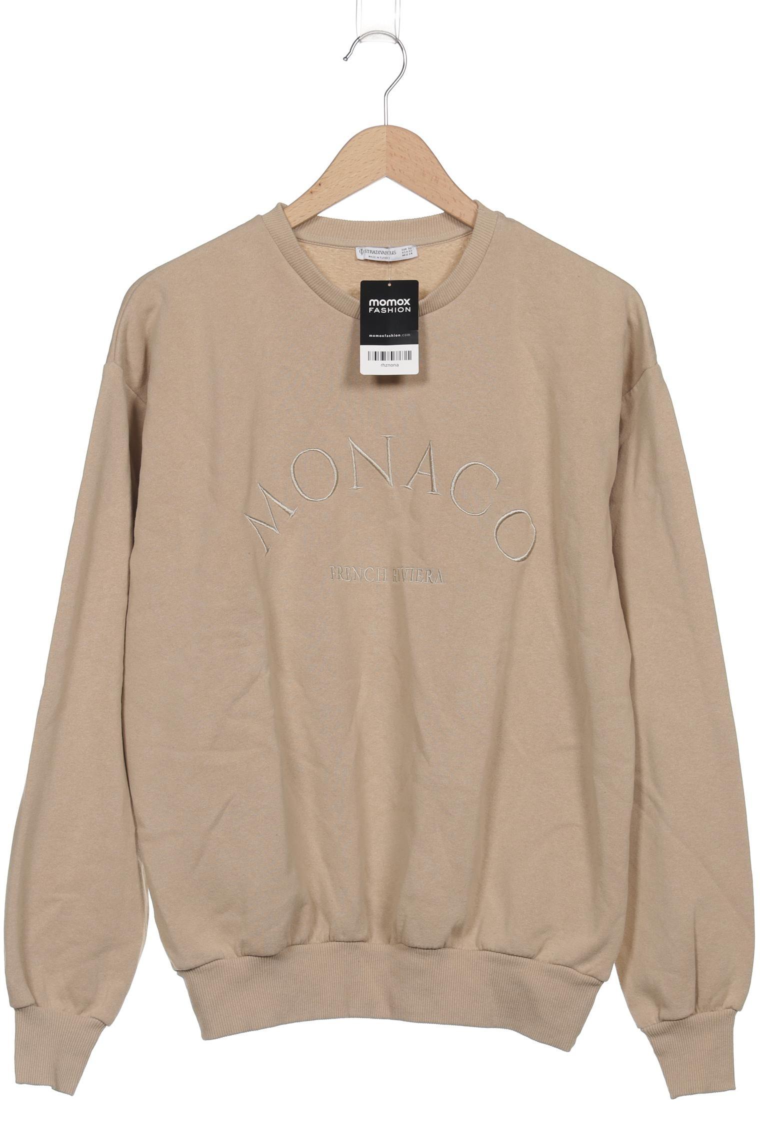 

Stradivarius Damen Sweatshirt, beige, Gr. 34