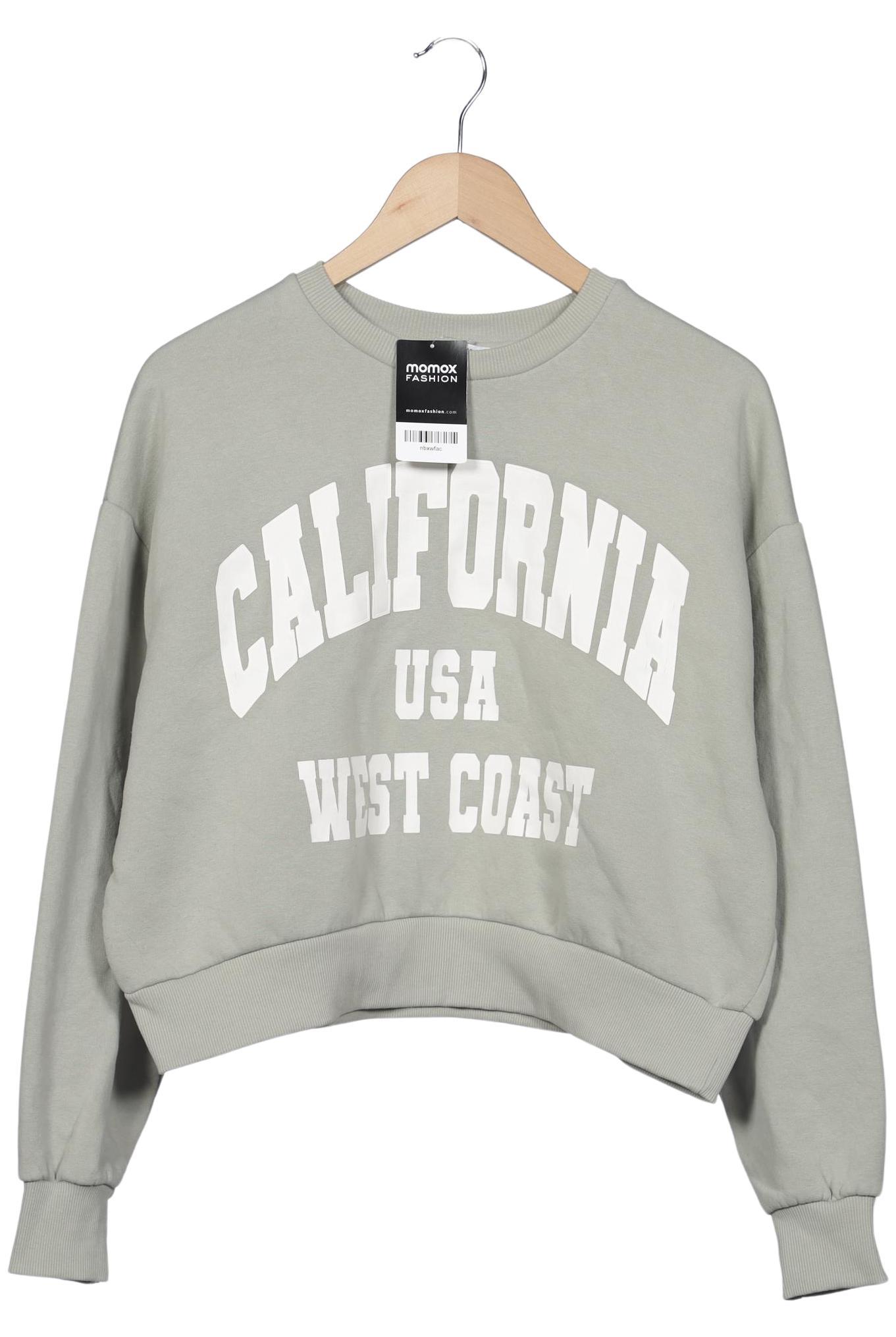 

Stradivarius Damen Sweatshirt, hellgrün, Gr. 34