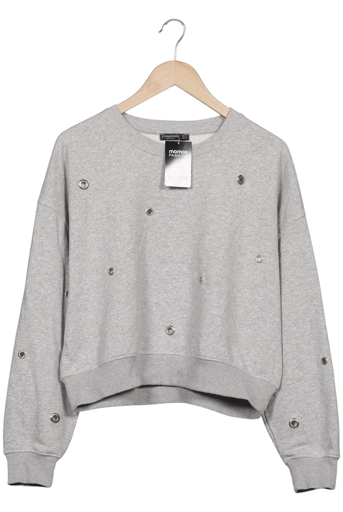 

Stradivarius Damen Sweatshirt, grau, Gr. 36