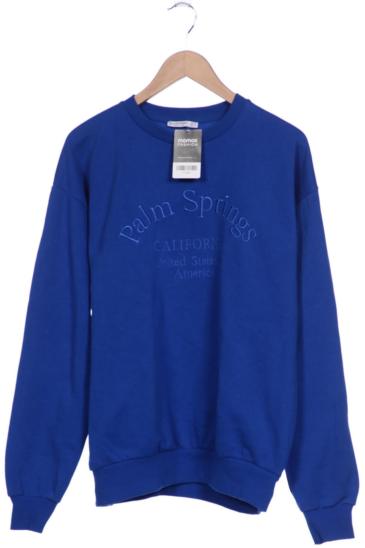 

Stradivarius Damen Sweatshirt, blau, Gr. 38