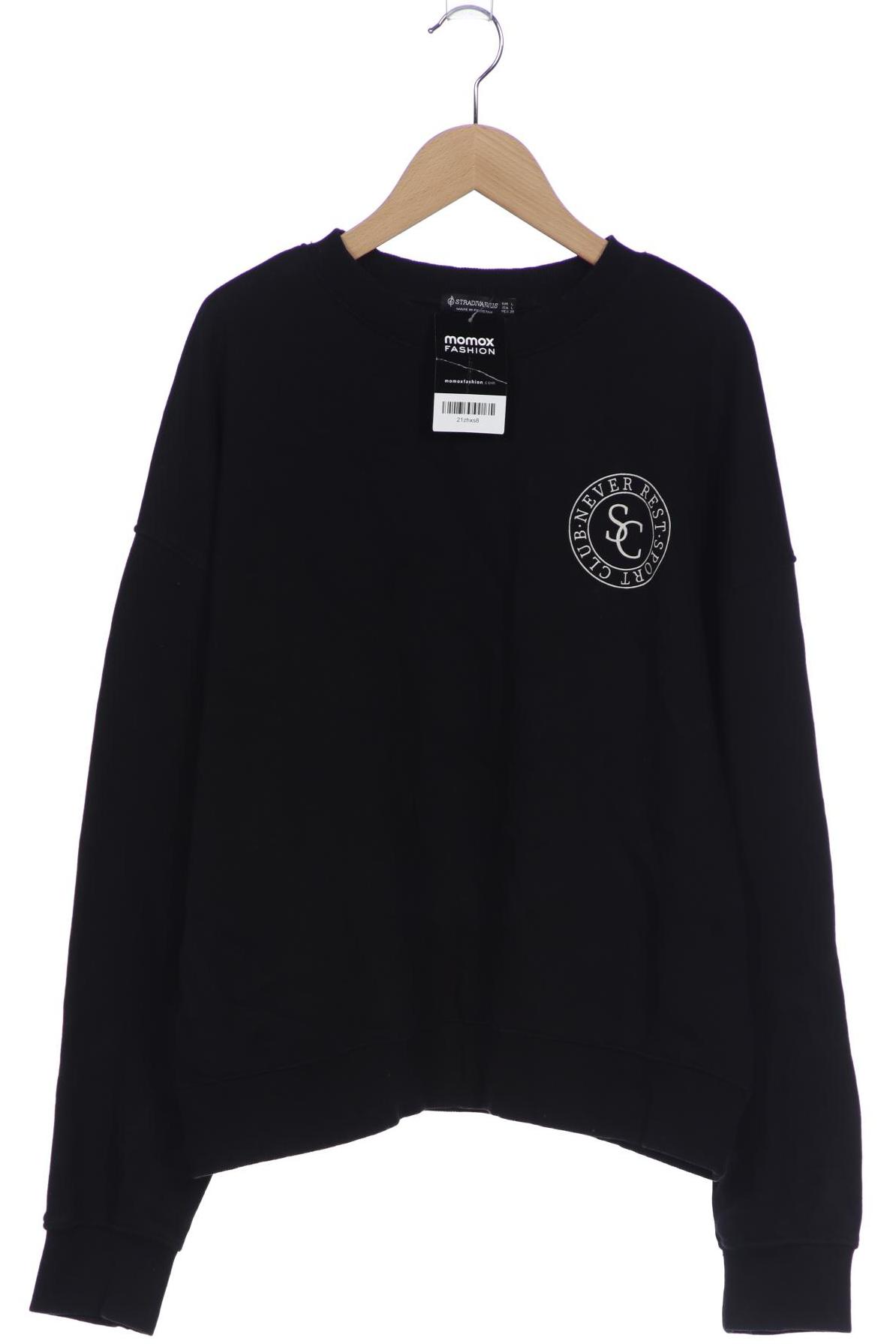 

Stradivarius Damen Sweatshirt, schwarz, Gr. 42