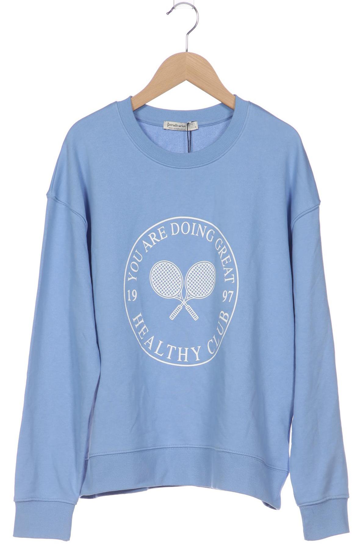 

Stradivarius Damen Sweatshirt, blau, Gr. 42