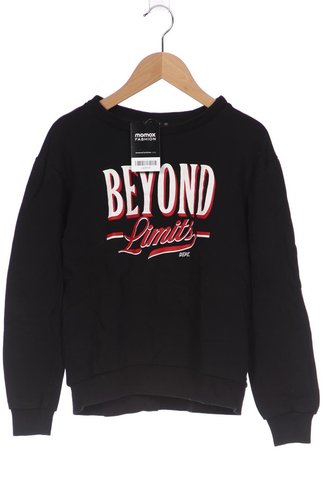 

Stradivarius Damen Sweatshirt, schwarz