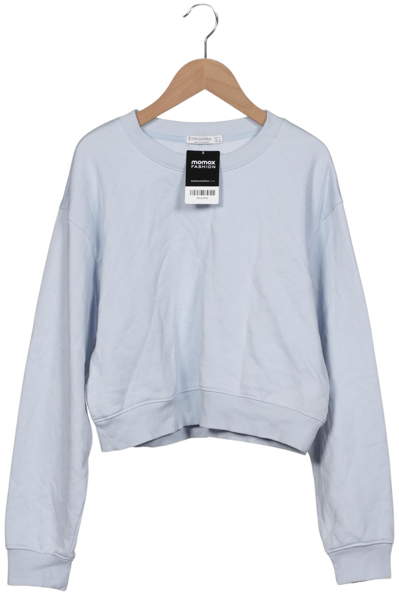 

Stradivarius Damen Sweatshirt, hellblau, Gr. 42