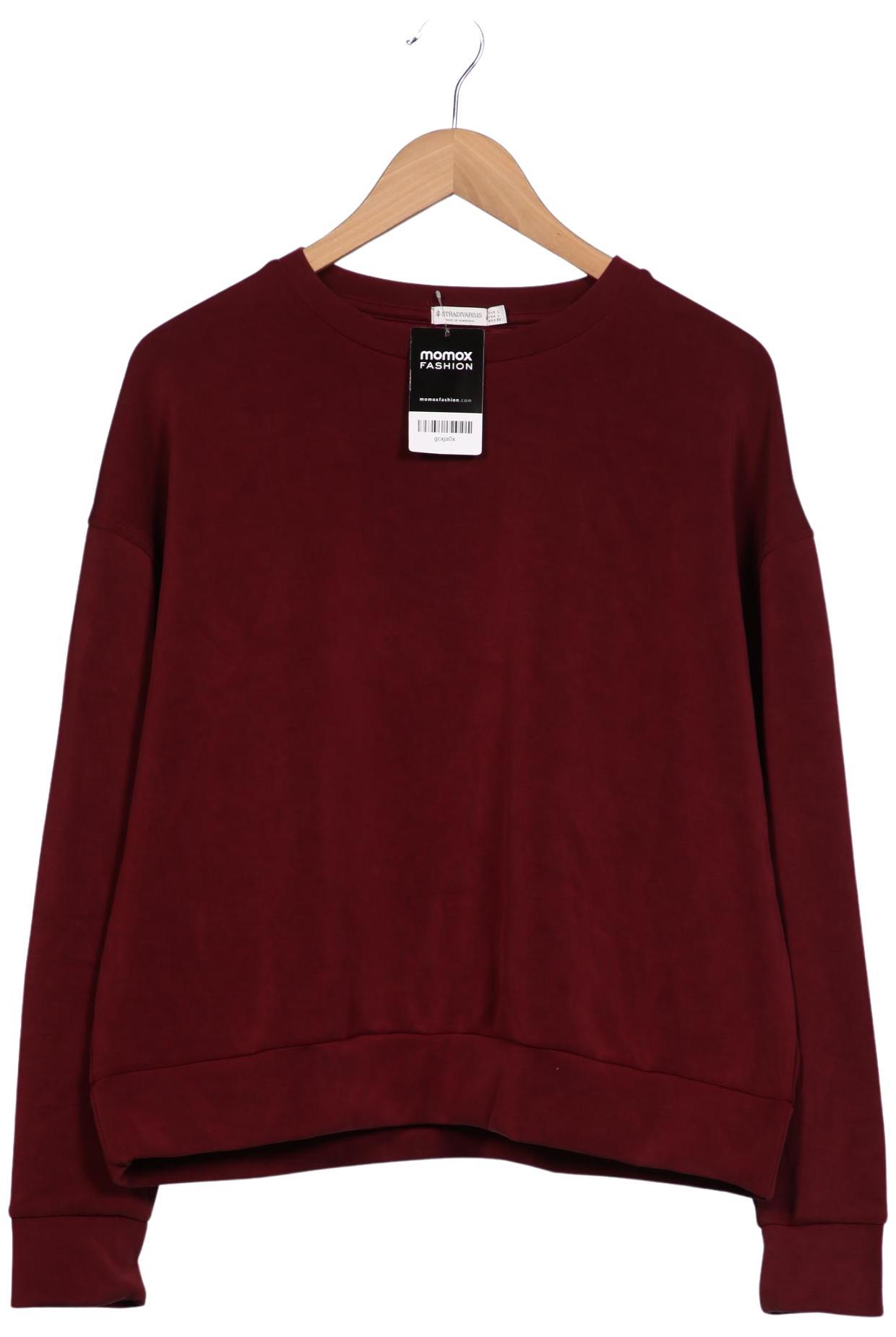 

Stradivarius Damen Sweatshirt, bordeaux, Gr. 42
