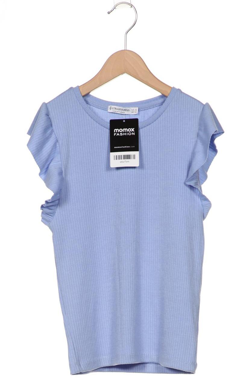 

Stradivarius Damen T-Shirt, hellblau, Gr. 34
