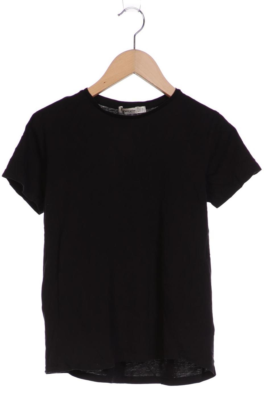 

Stradivarius Damen T-Shirt, schwarz
