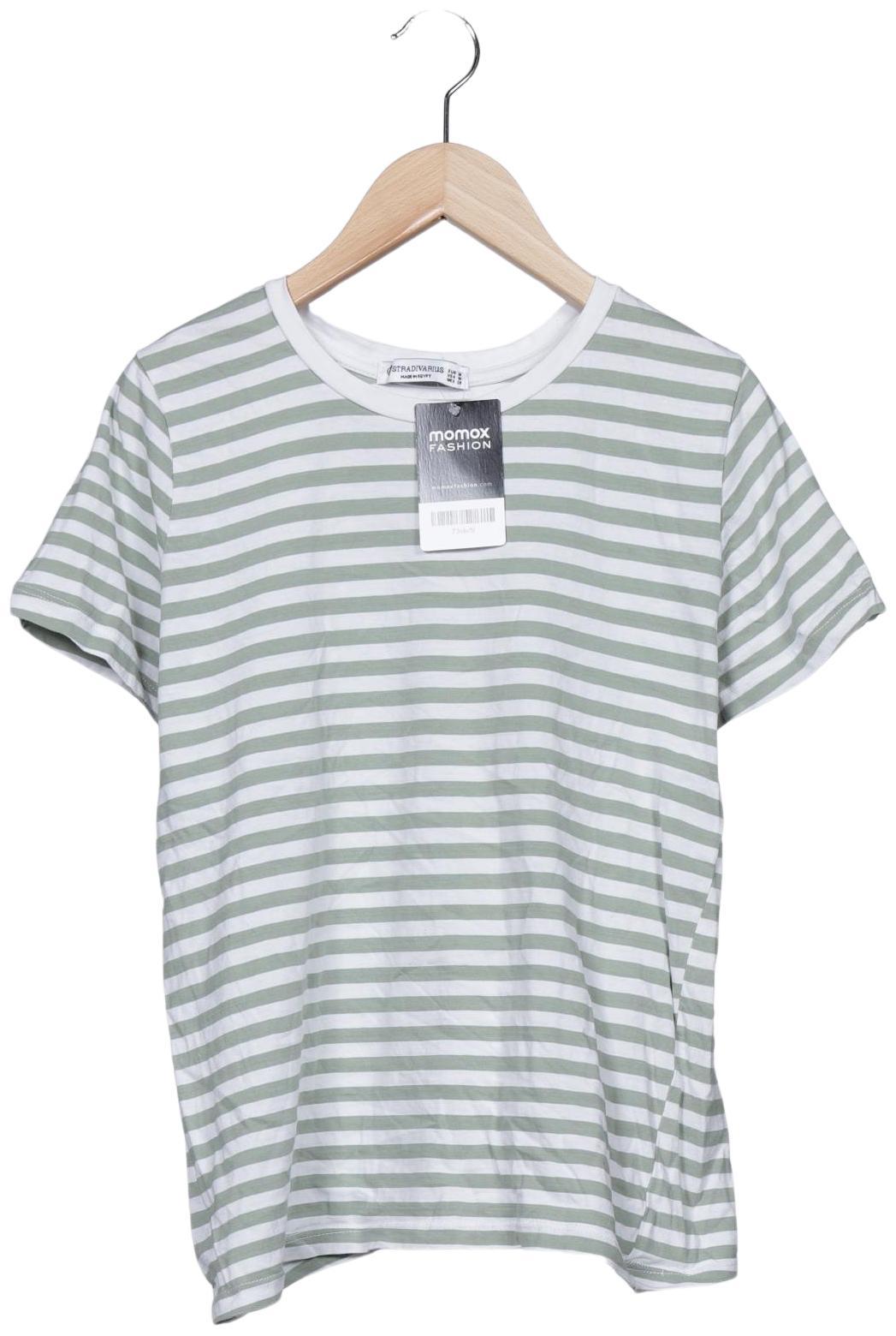 

Stradivarius Damen T-Shirt, grün, Gr. 38