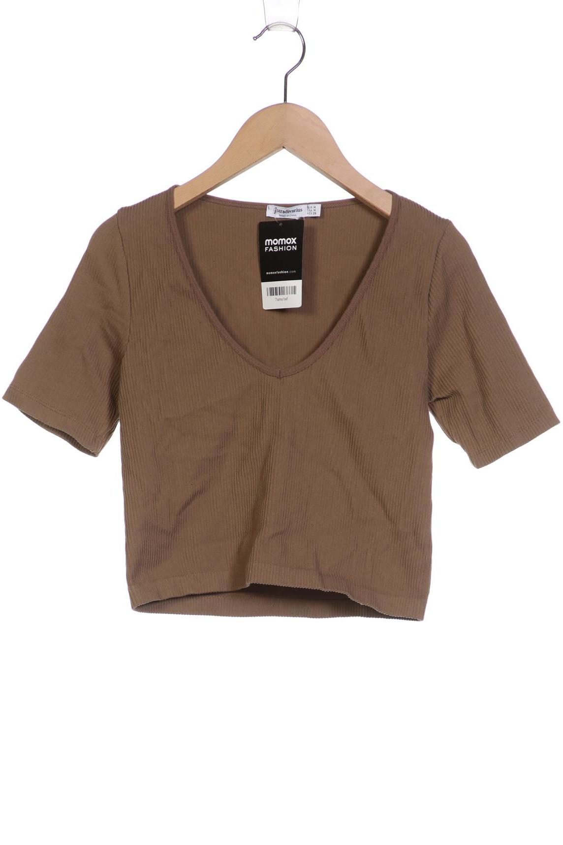 

Stradivarius Damen T-Shirt, braun