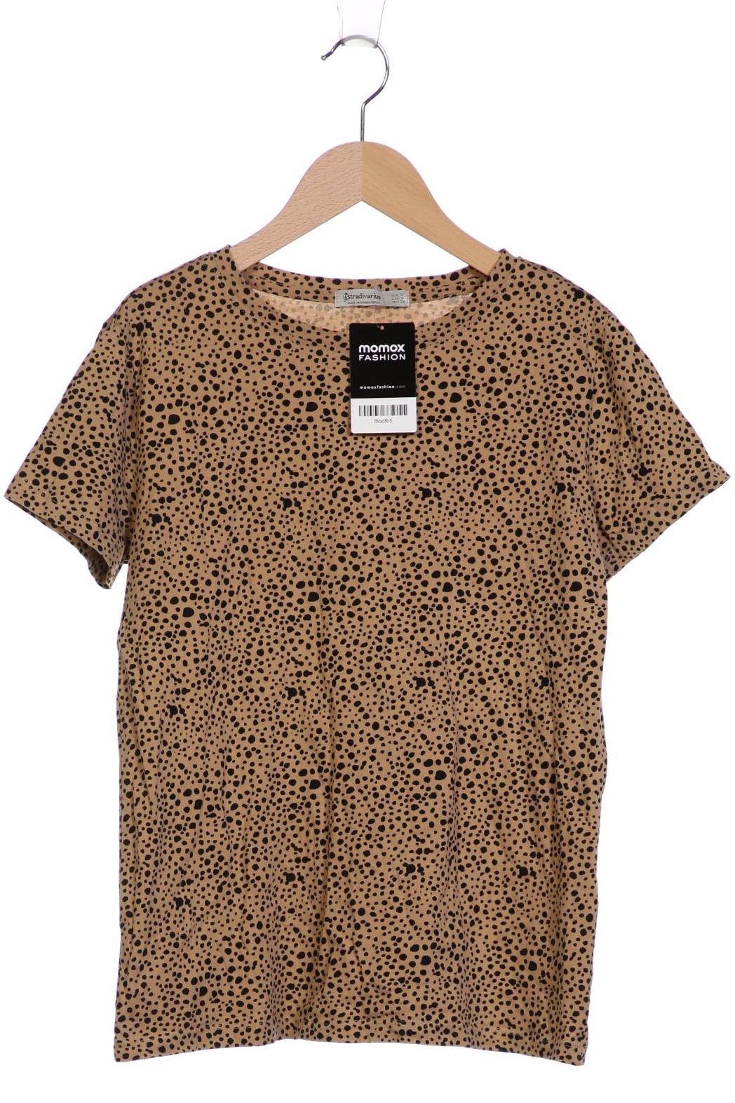 

Stradivarius Damen T-Shirt, beige, Gr. 36