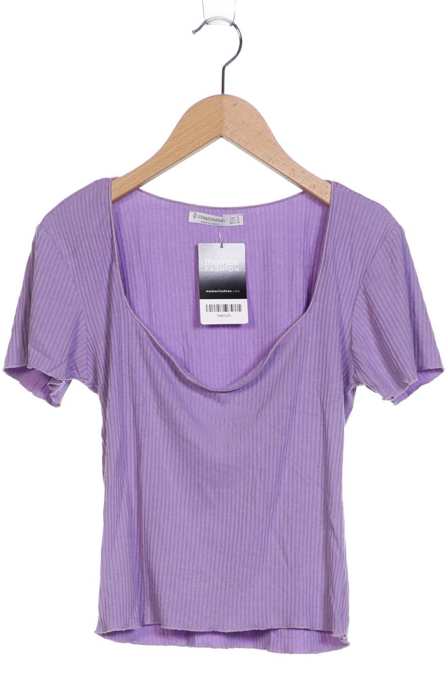 

Stradivarius Damen T-Shirt, flieder