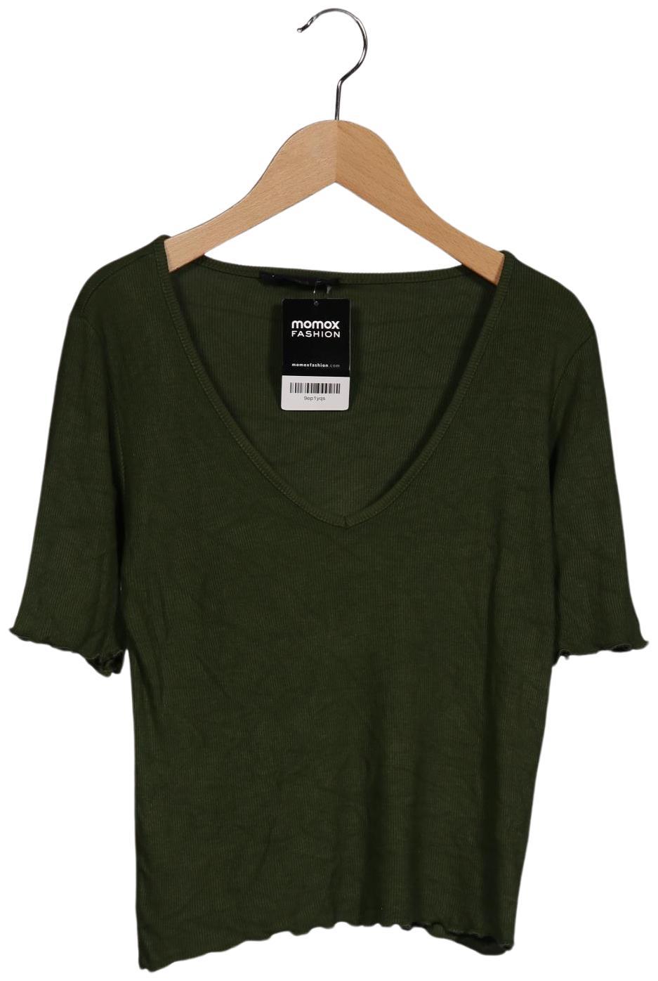 

Stradivarius Damen T-Shirt, grün, Gr. 42