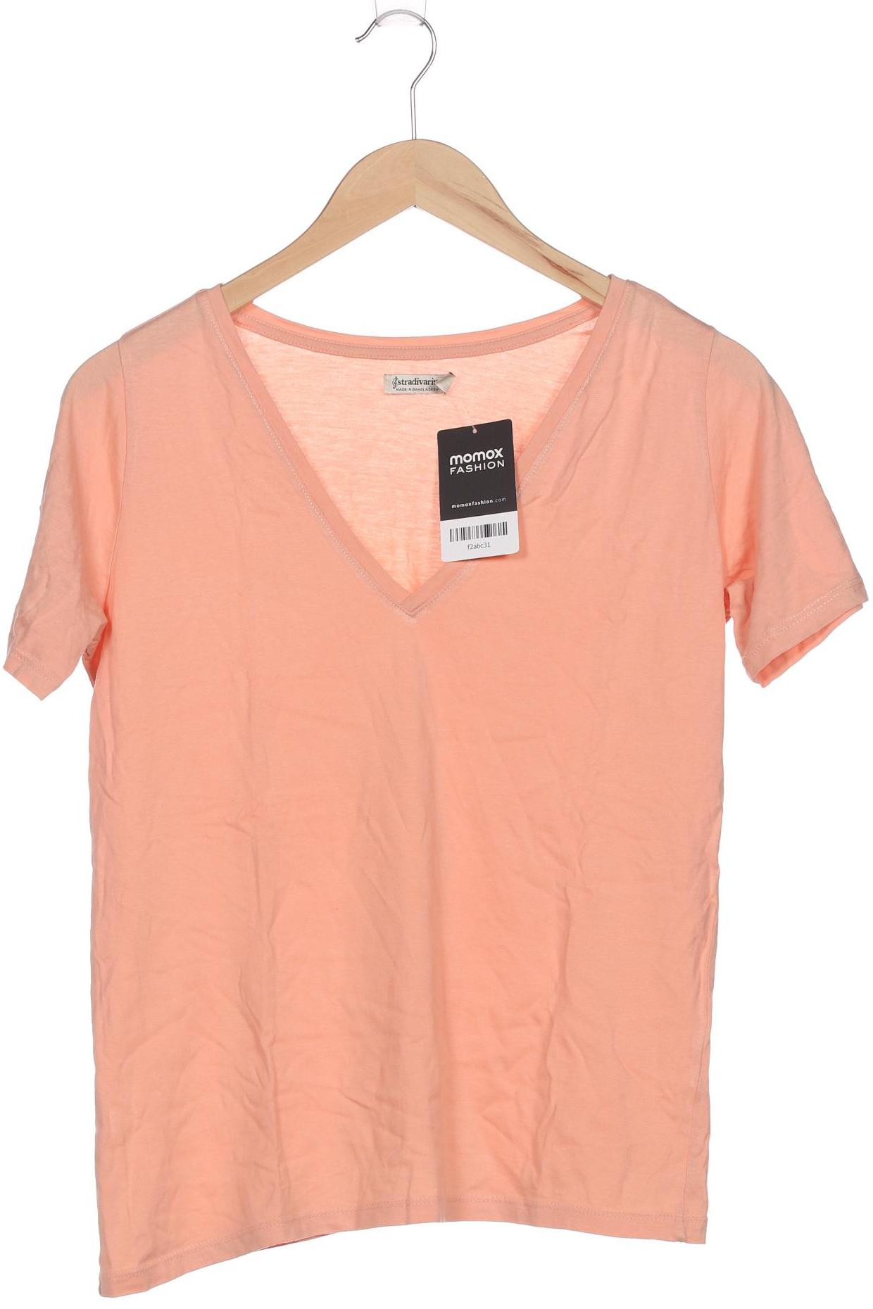 

Stradivarius Damen T-Shirt, orange, Gr. 34