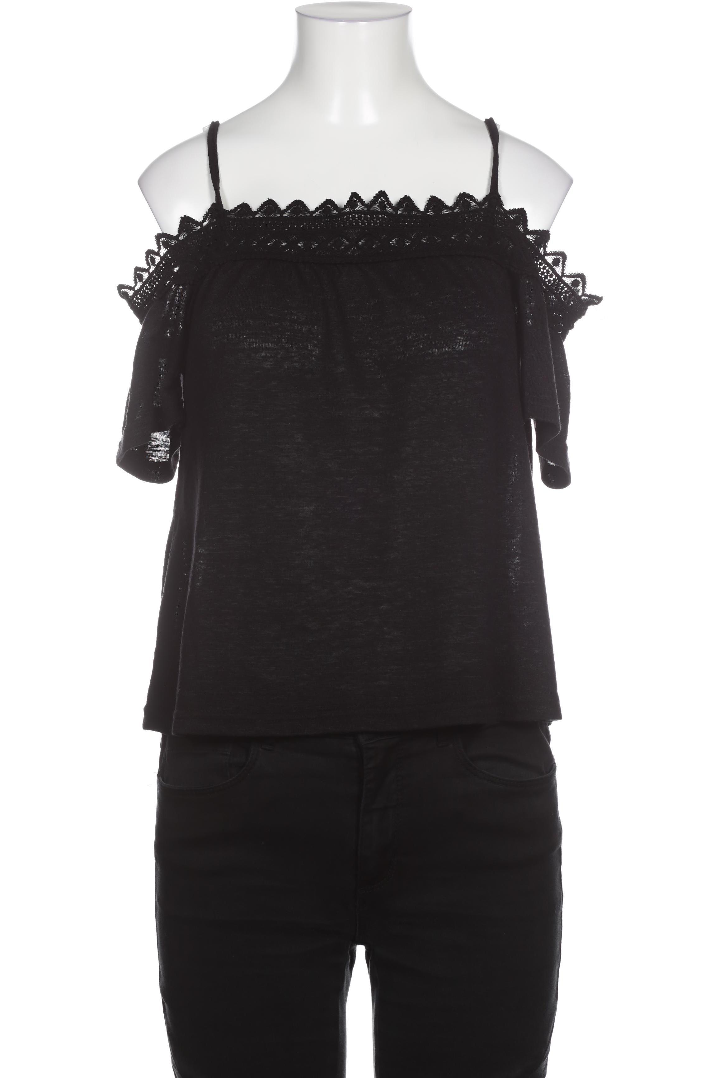 

Stradivarius Damen T-Shirt, schwarz, Gr.