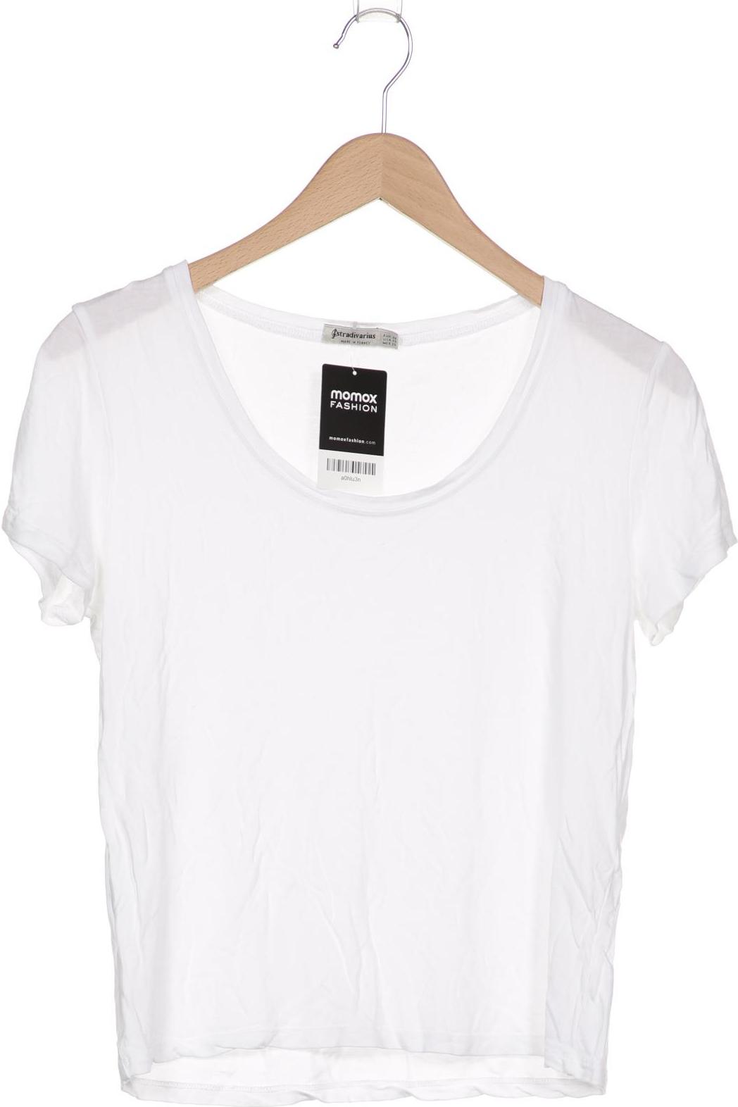 

Stradivarius Damen T-Shirt, weiß