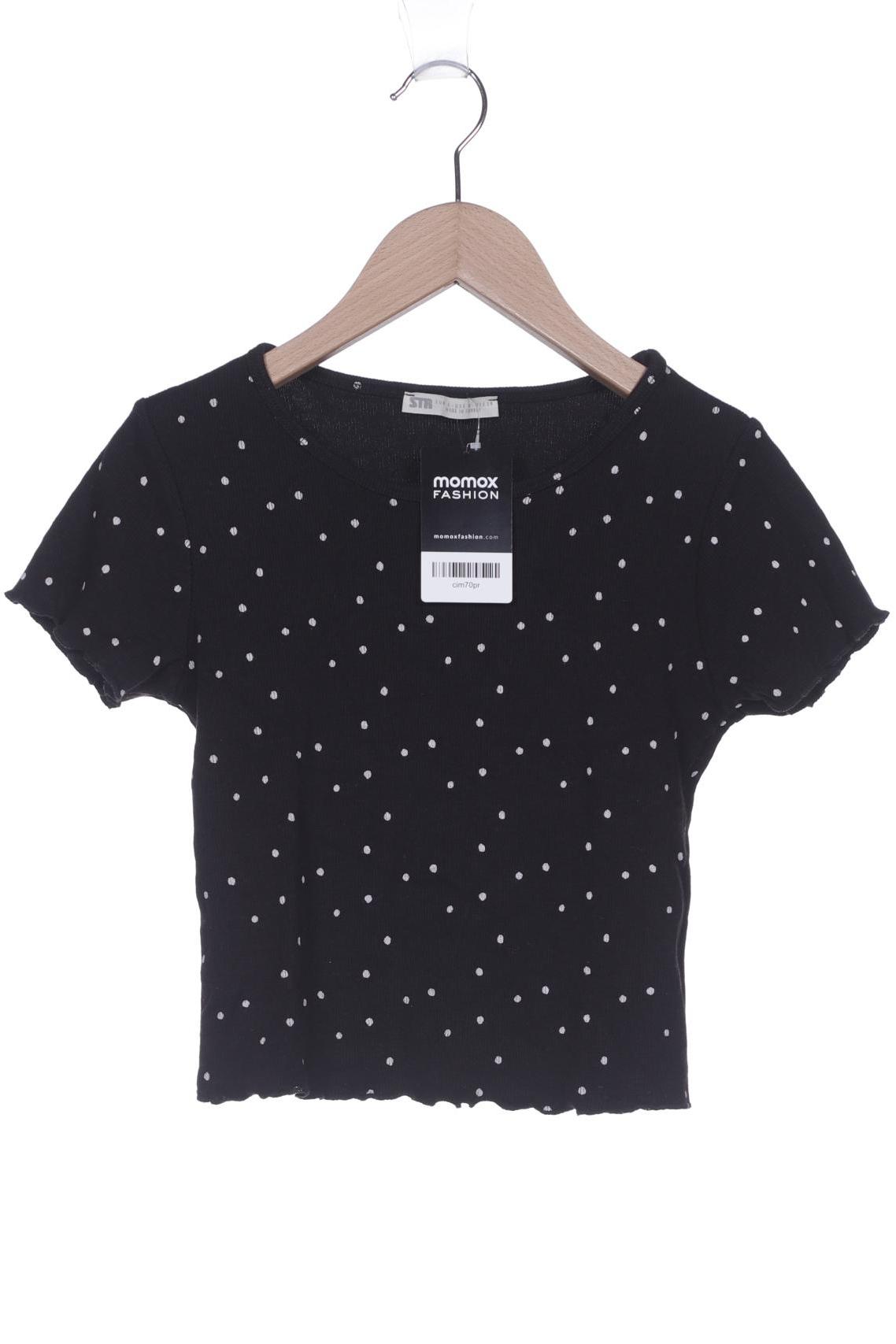 

Stradivarius Damen T-Shirt, schwarz