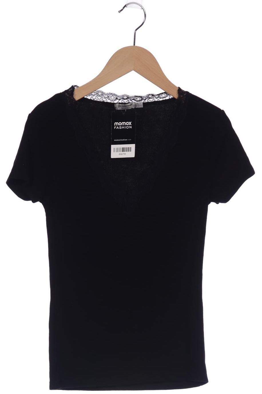 

Stradivarius Damen T-Shirt, schwarz