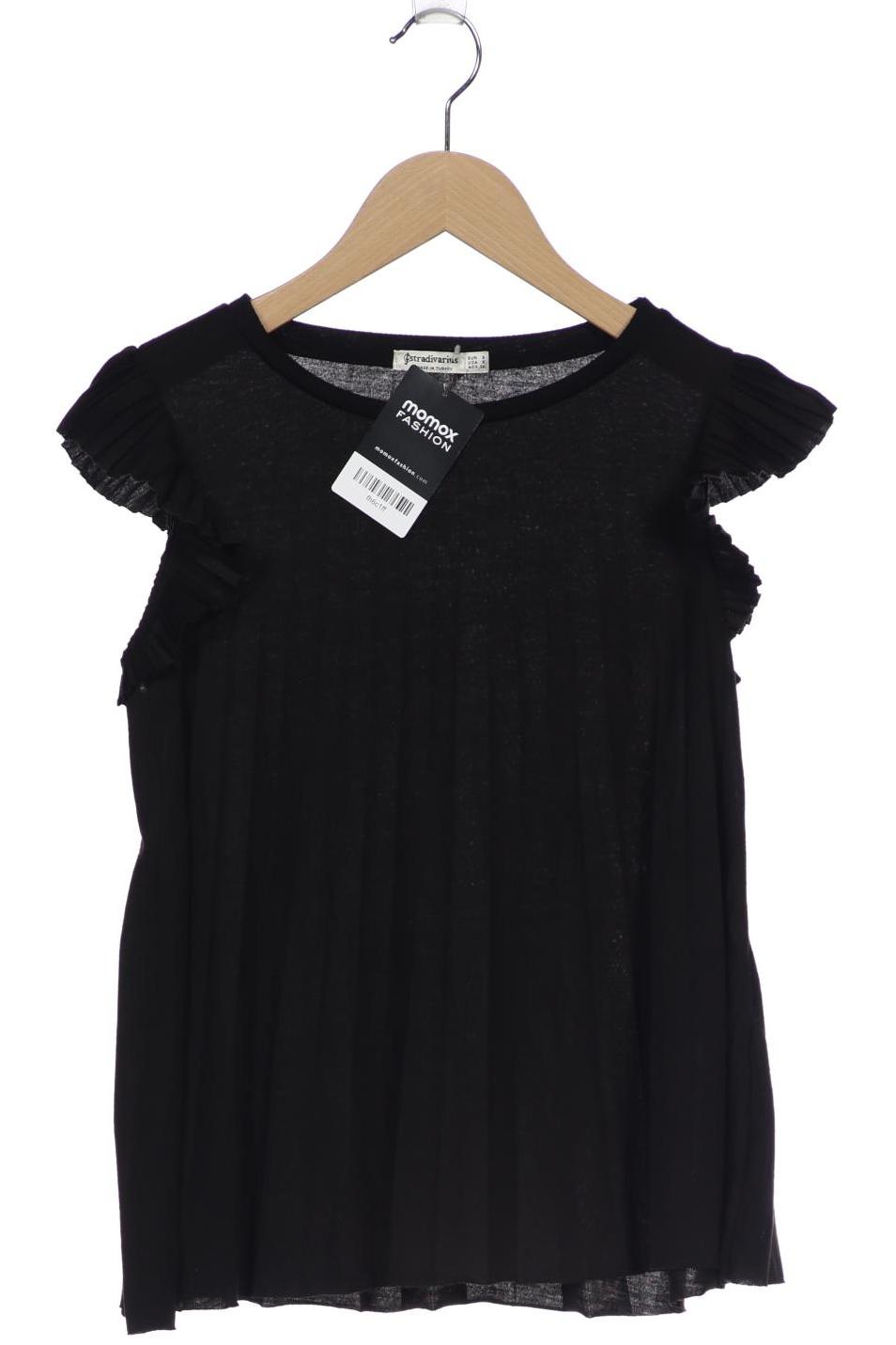 

Stradivarius Damen T-Shirt, schwarz