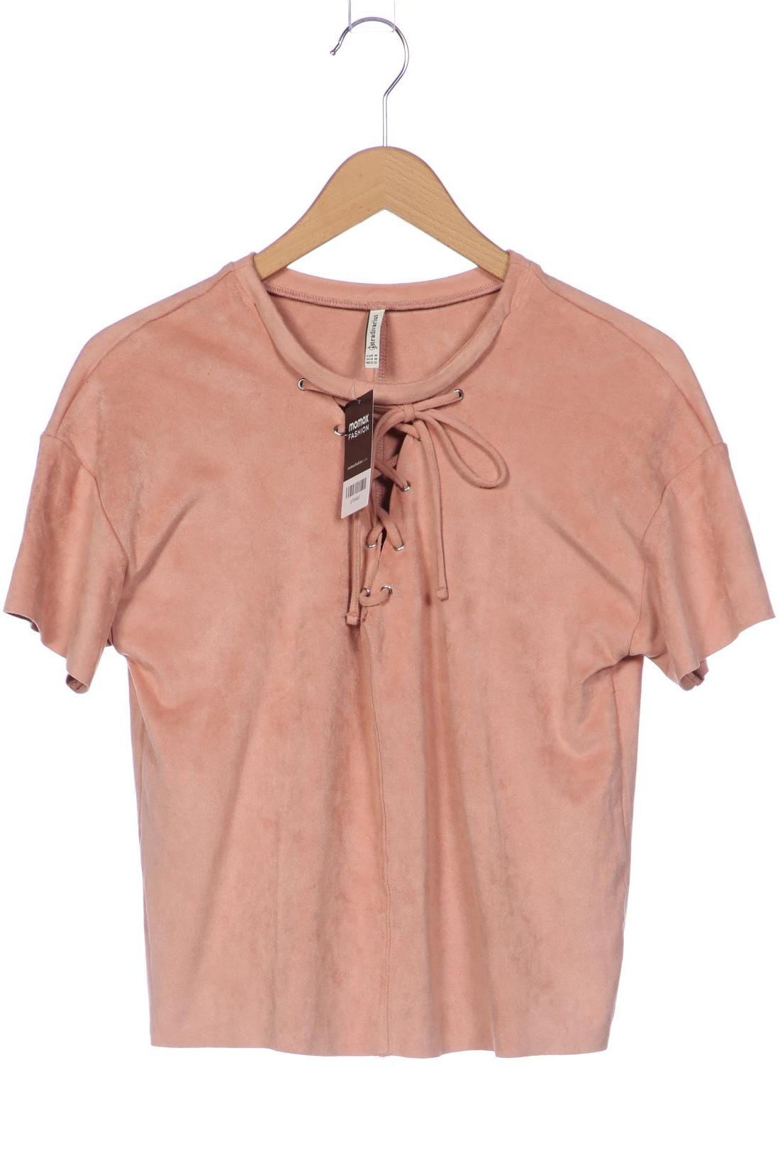 

Stradivarius Damen T-Shirt, pink, Gr. 38