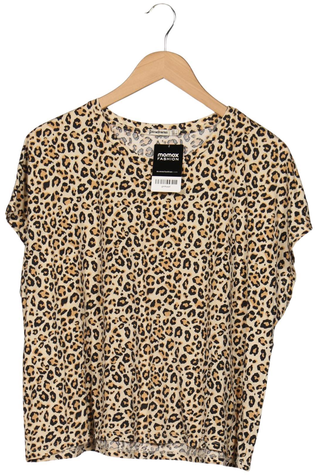 

Stradivarius Damen T-Shirt, beige, Gr. 42
