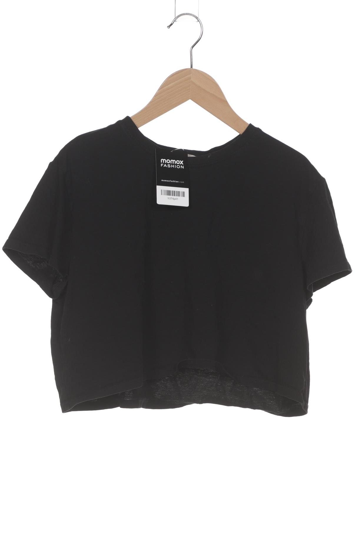 

Stradivarius Damen T-Shirt, schwarz, Gr. 38