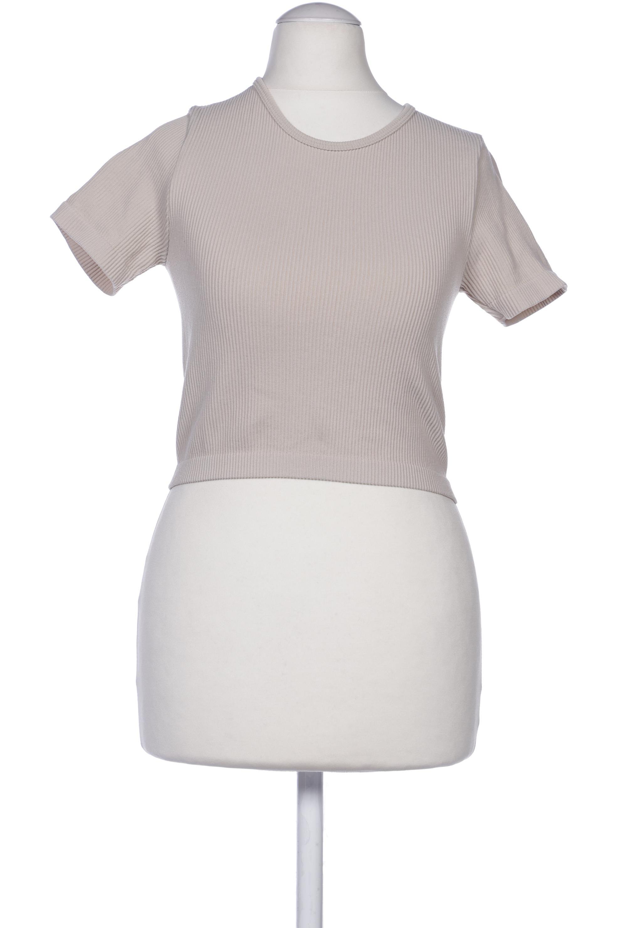 

Stradivarius Damen T-Shirt, beige, Gr. 36