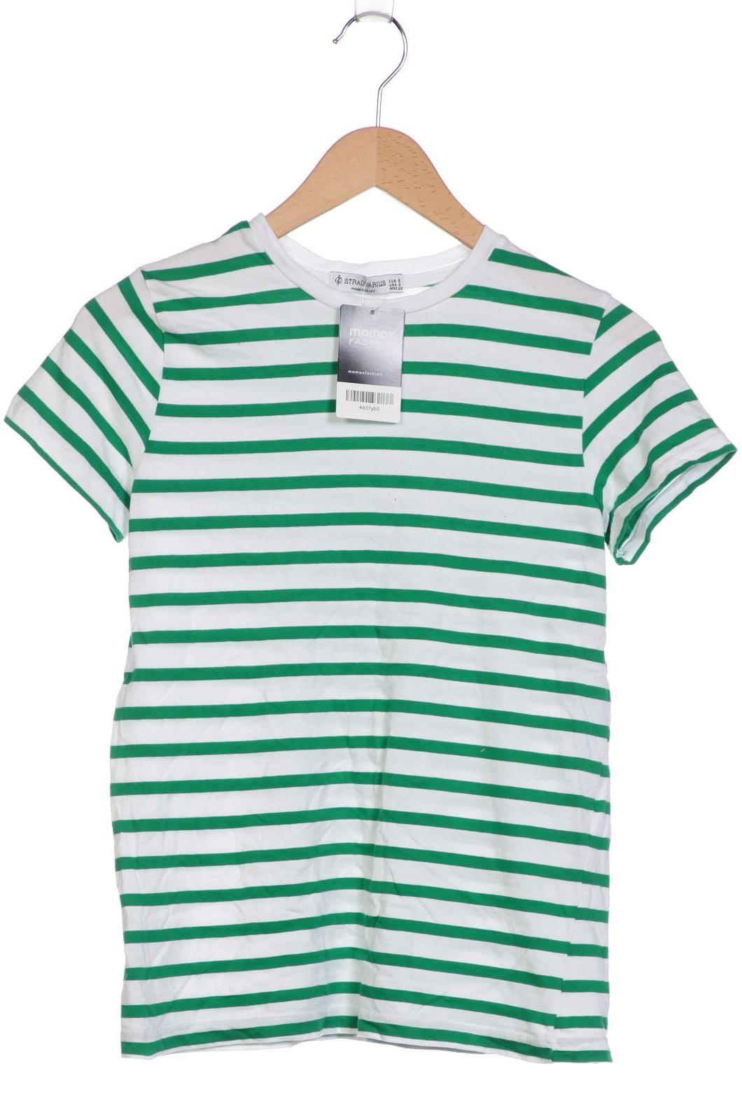 

Stradivarius Damen T-Shirt, grün, Gr. 36