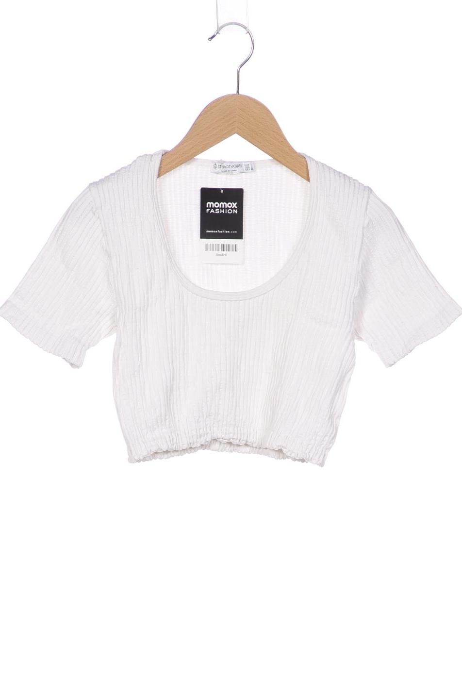 

Stradivarius Damen T-Shirt, weiß