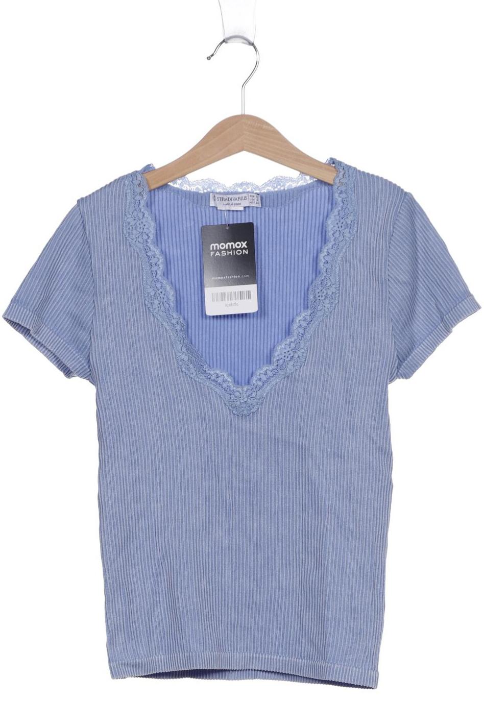 

Stradivarius Damen T-Shirt, blau
