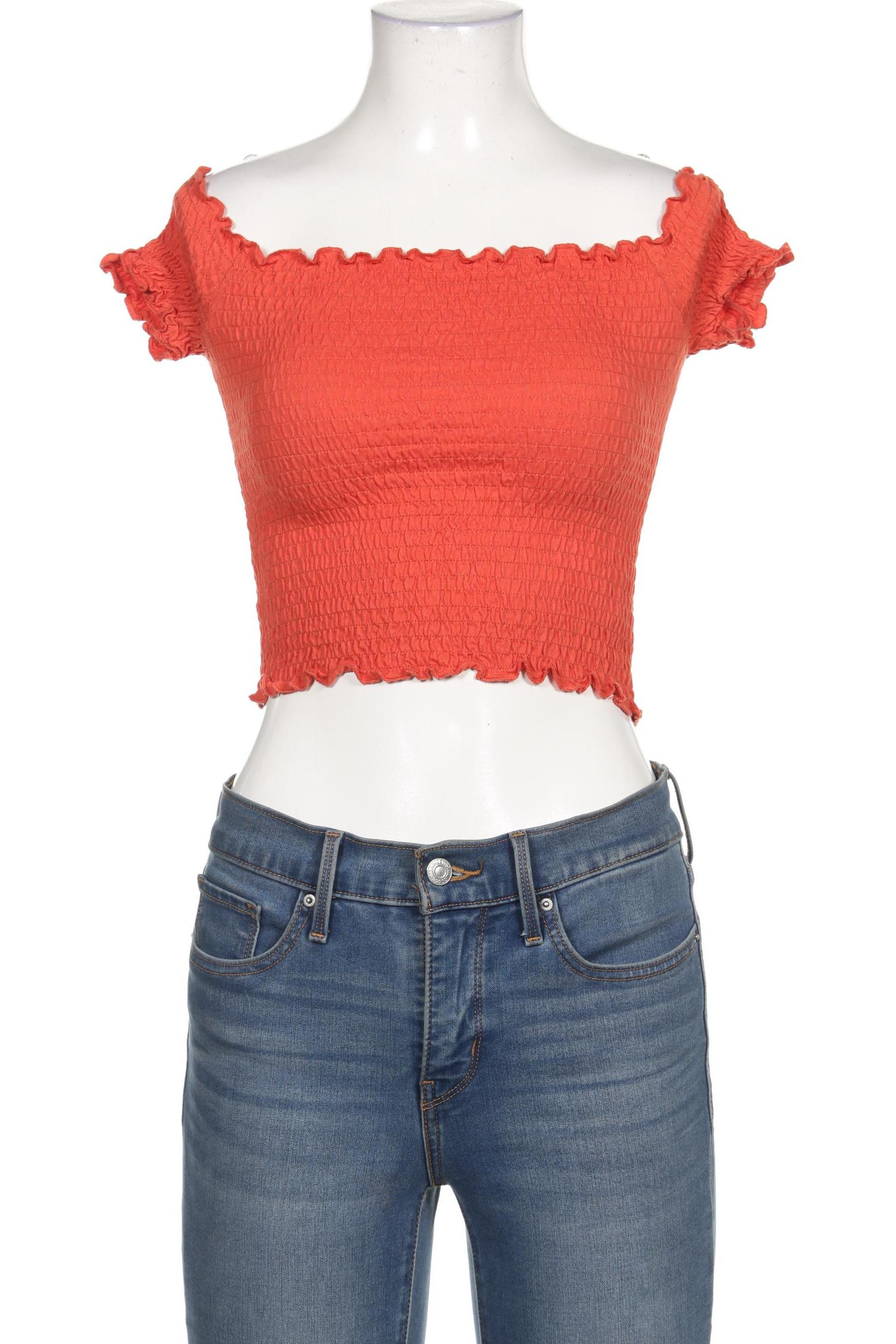 

Stradivarius Damen T-Shirt, orange, Gr. 36