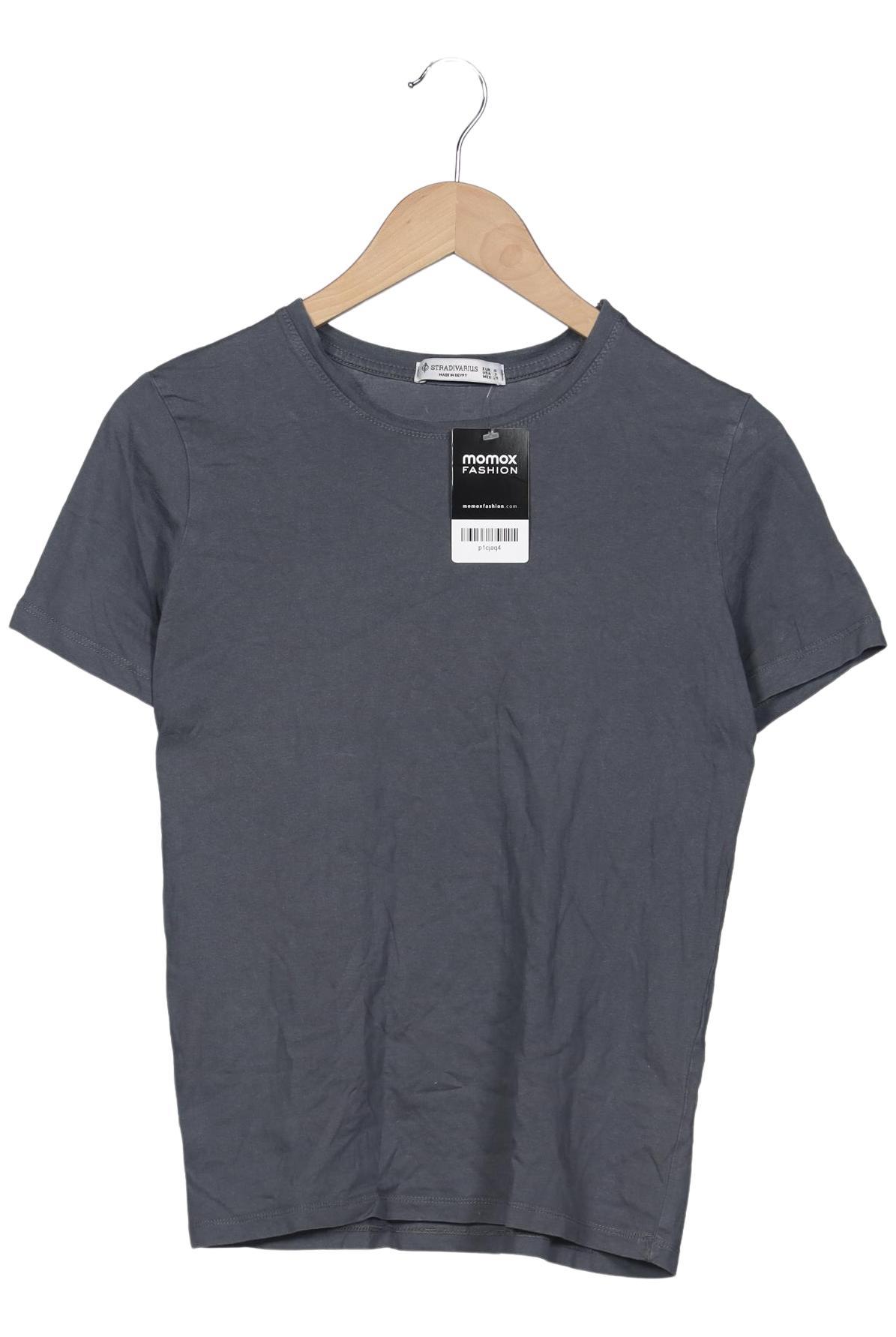 

Stradivarius Damen T-Shirt, grau, Gr. 36