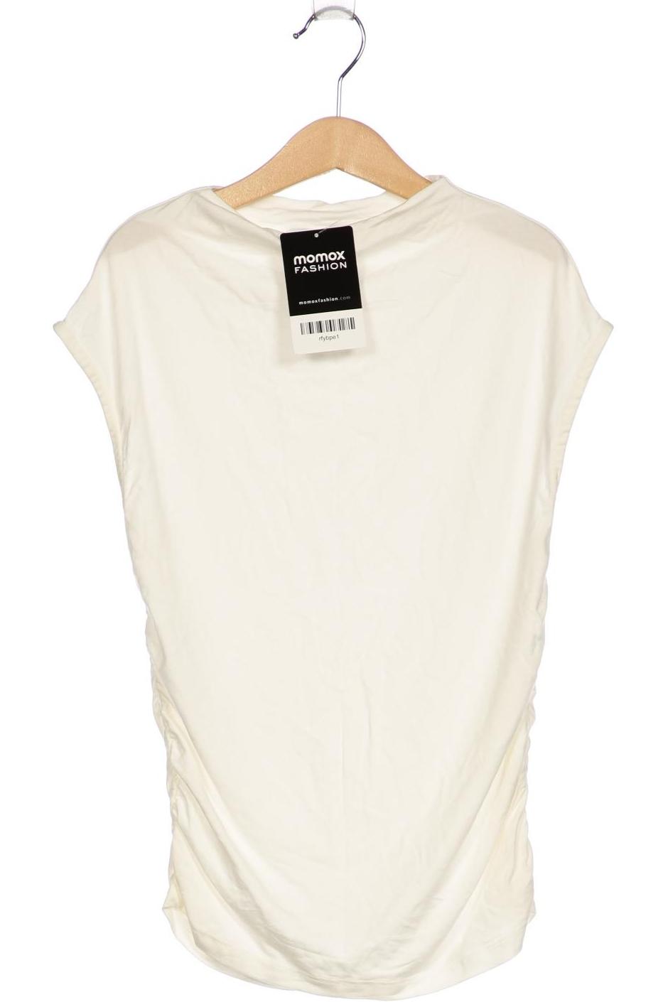 

Stradivarius Damen T-Shirt, cremeweiß, Gr. 34