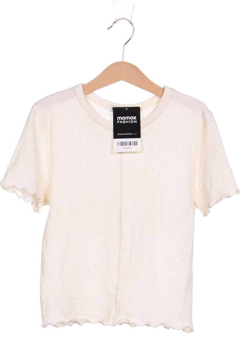 

Stradivarius Damen T-Shirt, cremeweiß, Gr. 36