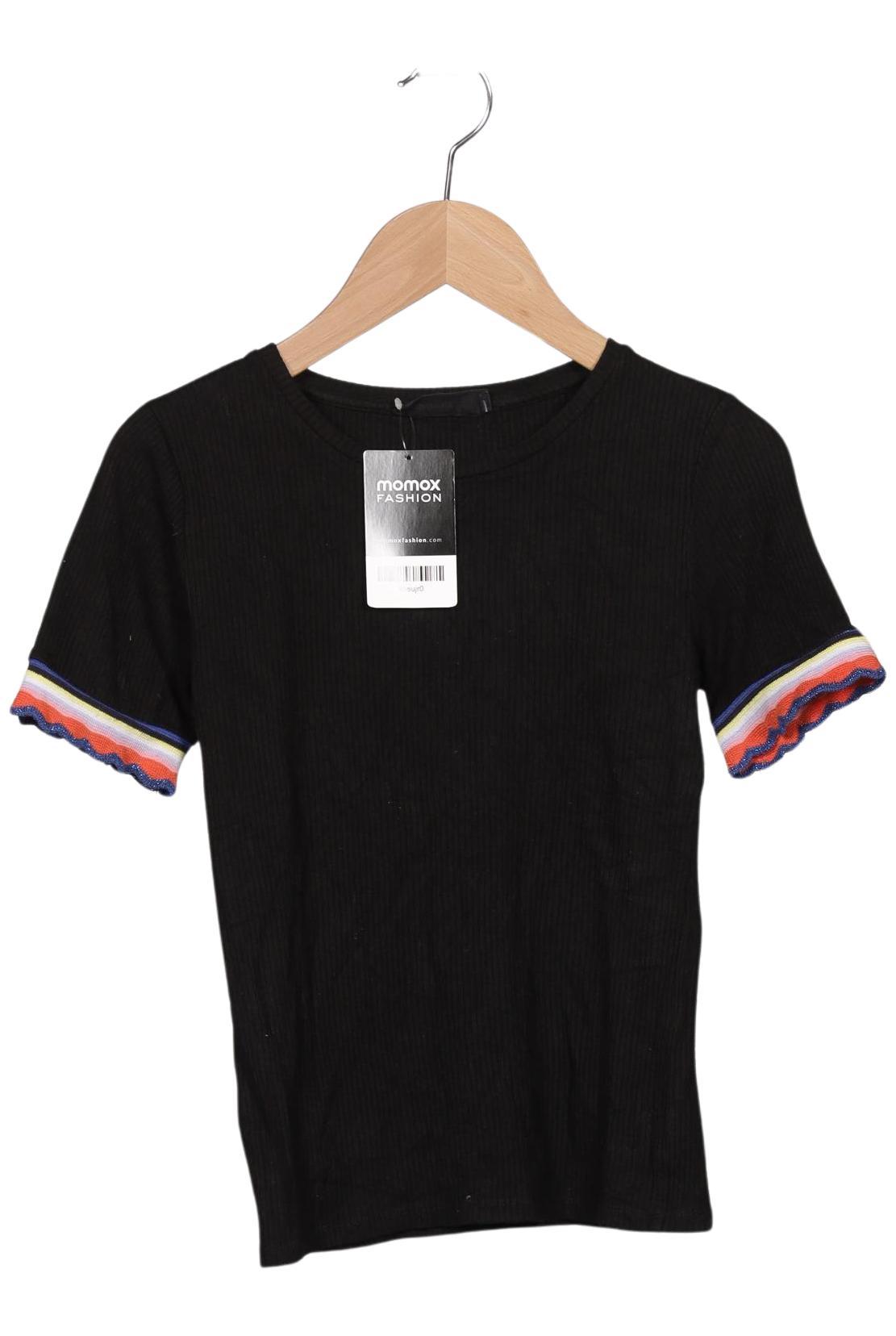 

Stradivarius Damen T-Shirt, schwarz, Gr. 36