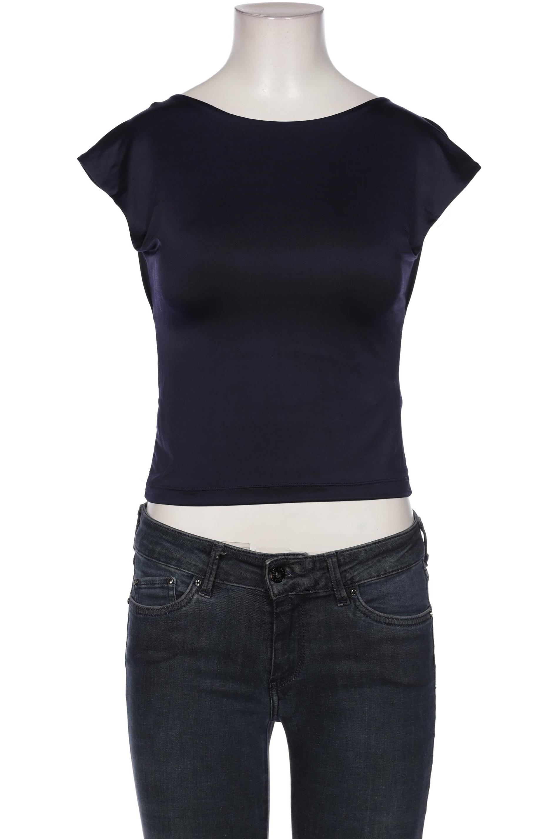 

Stradivarius Damen T-Shirt, marineblau, Gr. 38