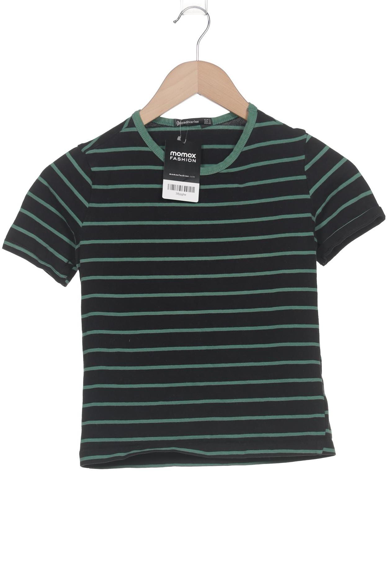 

Stradivarius Damen T-Shirt, schwarz, Gr. 34