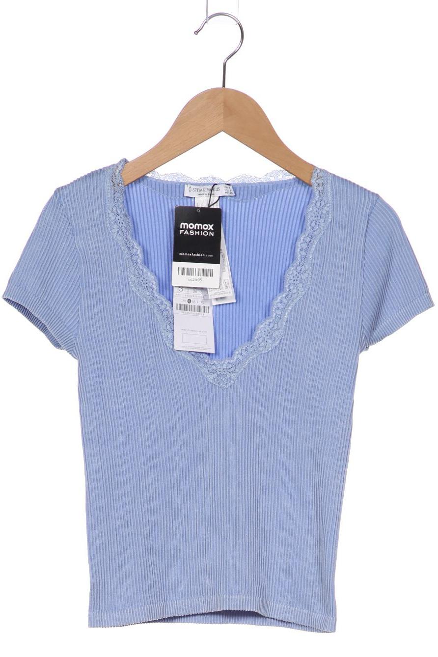 

Stradivarius Damen T-Shirt, blau