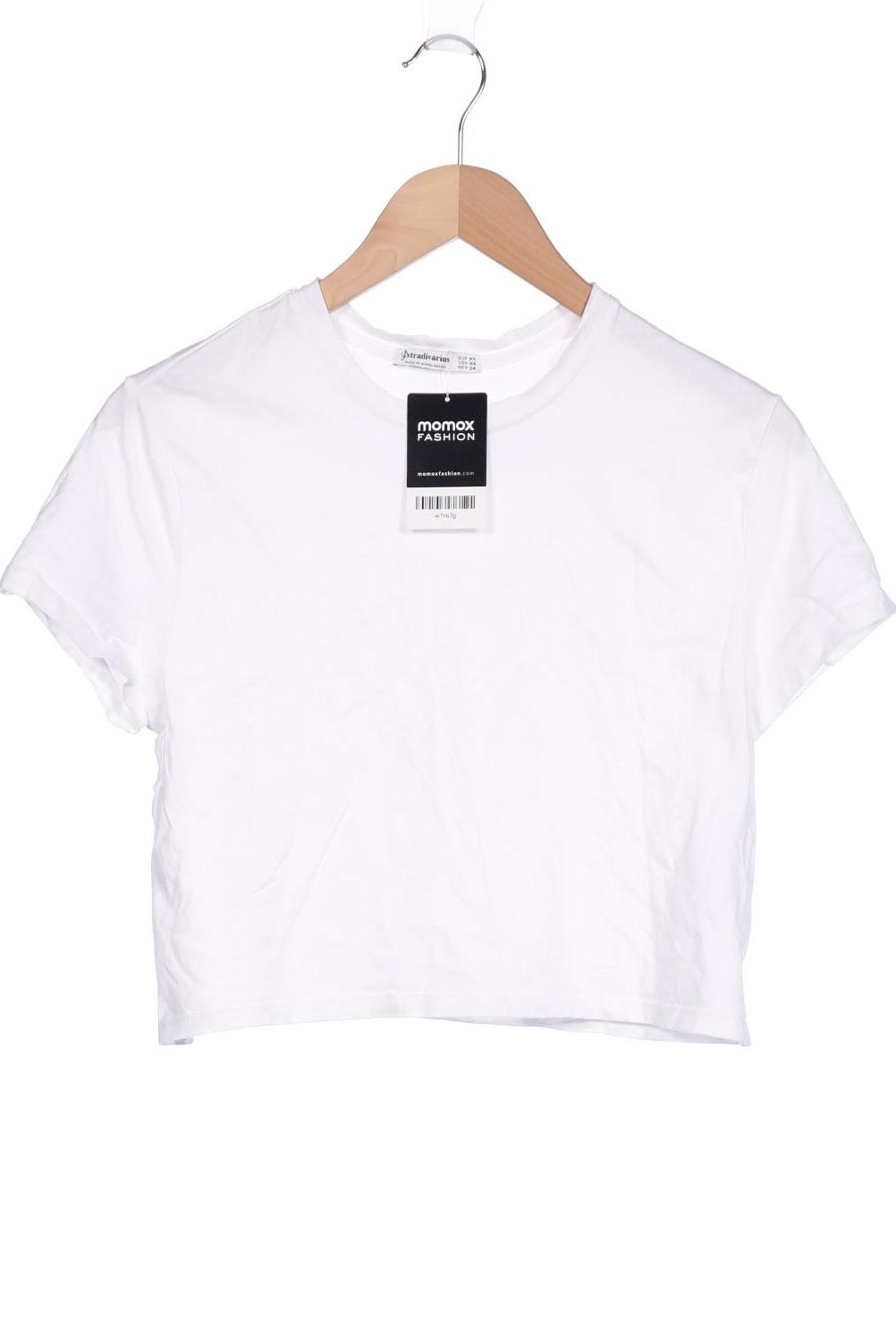 

Stradivarius Damen T-Shirt, weiß