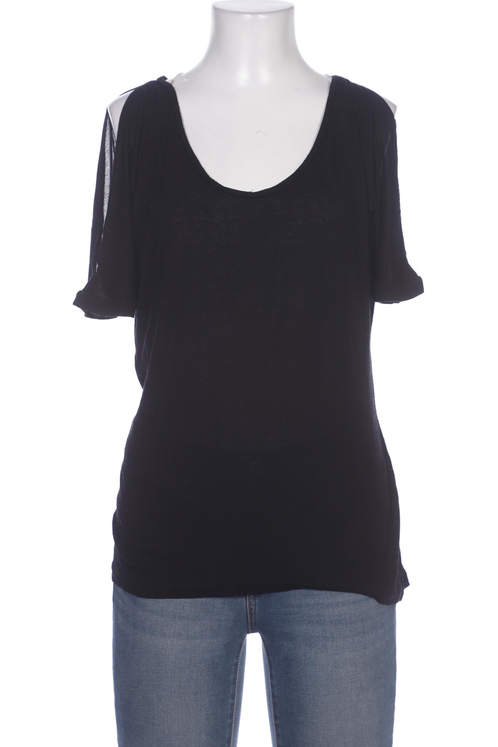 

Stradivarius Damen T-Shirt, schwarz, Gr. 36