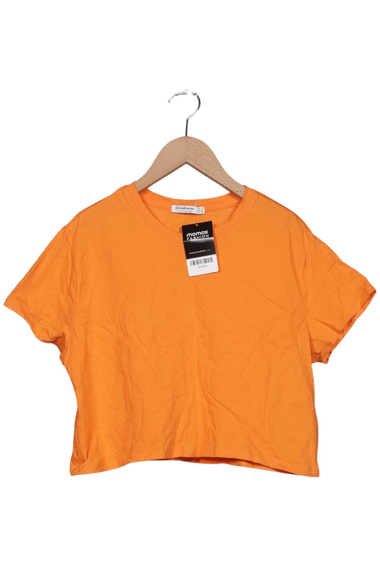 

Stradivarius Damen T-Shirt, orange, Gr. 38
